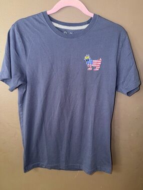 MEN’S SMALL GOAT USA BLUE LOGO T-SHIRT LIKE NEW EUC